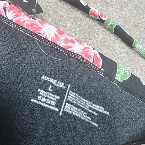 Adore Me Swimsuit Bottoms Women’s Multicolored Floral Size Large NWT - Picture 10 of 11